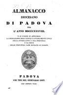 Almanacco diocesano di Padovas