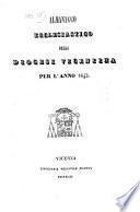 Almanacco ecclesiastico della citta e provincia di Vicenza