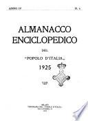 Almanacco enciclopedico del Popolo d'Italia
