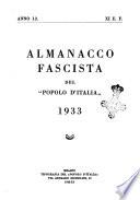 Almanacco fascista del Popolo d'Italia