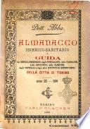 Almanacco igienico-sanitario ... della citta e provincia di Torino