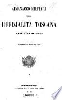 Almanacco militare della uffizialita toscana