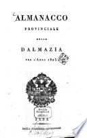 Almanacco provinciale della Dalmazia