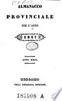 Almanacco provinciale