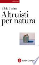 Altruisti per natura