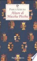 Alture di Macchu Picchu