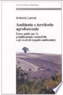 Ambiente e territorio agroforestale