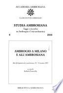 Ambrogio a Milano e all'Ambrosiana
