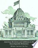 American Revisions and Additions to the Encyclopaedia Britannica