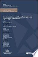 Amministrazione pubblica e buon governo al passaggio del millennio