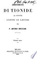 Ammonimenti di Tionide al giovine conte di Leone