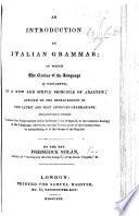 An Introduction to Italian Grammar