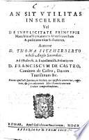 An sit utilitas in scelere, vel de inplicitate principis Macchiavelliani, contra Macchiavellum et politicos ejus sectatores