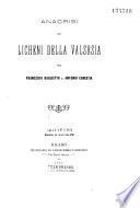 Anacrisi dei licheni della Valsesia