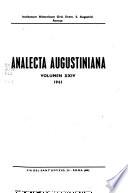 Analecta Augustiniana