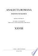 Analecta Romana Instituti Danici