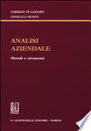 Analisi aziendale. Metodi e strumenti