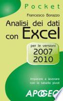 Analisi dei dati con Excel