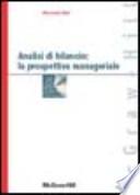 Analisi di bilancio: la prospettiva manageriale
