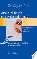 Analisi di Rasch e questionari di misura
