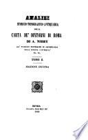 Analisi storico-topografico-antiquaria della carta de' dintorni di Roma di A. Nibby