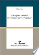 Analogia e univocità in Tommaso de Vio 'Gaetano'