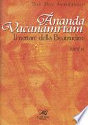 Ananda Vacanamrtam
