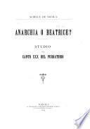 Anarchia o Beatrice?