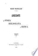 Anecdoti di storia