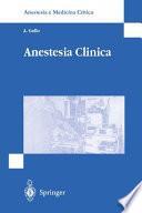 Anestesia Clinica