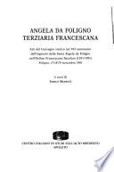 Angela da Foligno, terziaria francescana