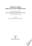 Anima e corpo nella cultura medievale