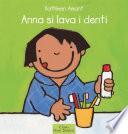 Anna si lava i denti