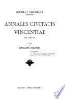 Annales civitatis Vincentiae