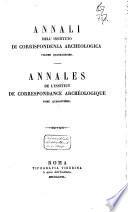 Annales de l'Institut de Correspondance Archéologique