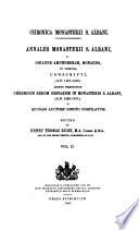 Annales Monasterii S. Albani
