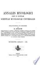 Annales mycologici