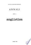 Annali. Anglistica