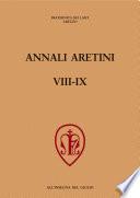 Annali Aretini, VIII-IX, 2000-2001