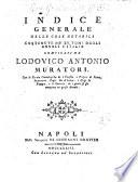 Annali d'Italia dal principio dell'era volgare sino all'anno 1750. Compilati da Lodovico Antonio Muratori. Tomo primo [-duodecimo]