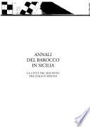 Annali del barocco in Sicilia