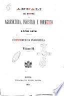 Annali del Ministero di agricoltura, industria e commercio. Parte 1: agricoltura