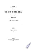 Annali del Museo civico di storia naturale di Genova