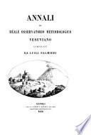 Annali del Reale Osservatorio Meteorologico Vesuviano