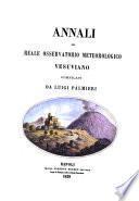 Annali del Reale Osservatorio meteorologico vesuviano