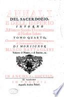 Annali del sacerdozio, e dell'imperio intorno all'intero secolo decimosettimo di nostra salute. Tomo primo [-quarto] ... di monsignor Marco Battaglini ..