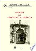 Annali del seminario giuridico (2007-2008)