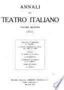 Annali del teatro italiano