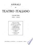 Annali del teatro italiano
