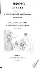 Annali dell' Institutio di Correspondenza Archeologica